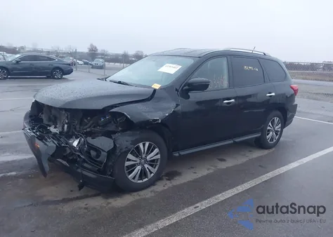 2018 Nissan Pathfinder Sl from USA, damaged, VIN 5N1DR2MM6JC617933